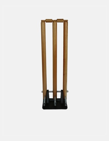 - Spring Loaded Wooden Cricket Stumps - Impakt - Training Equipment - Impakt